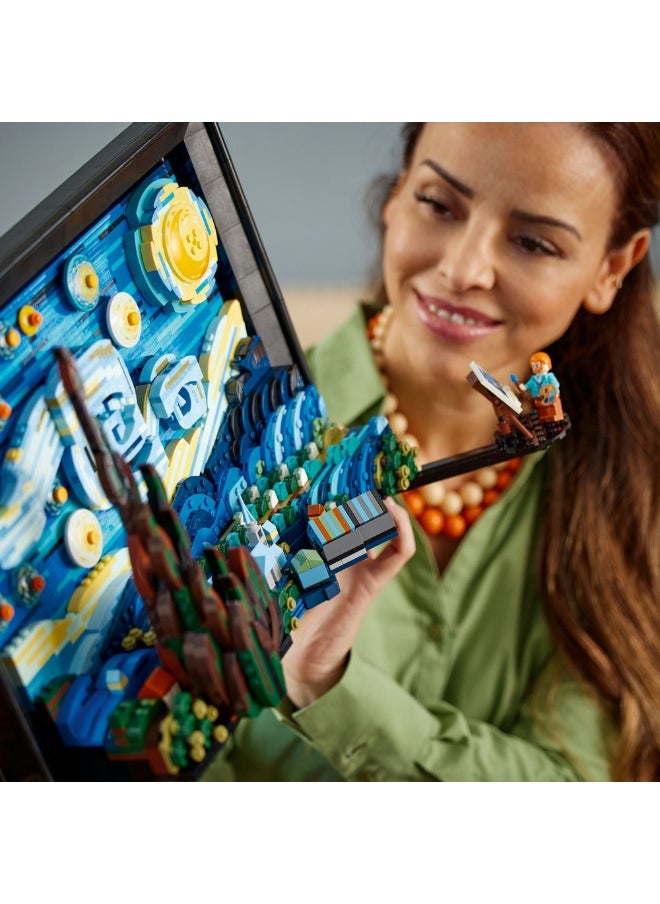 LEGO Ideas Vincent van Gogh – The Starry Night 21333 Building Kit (2316) Pieces  - Image 4