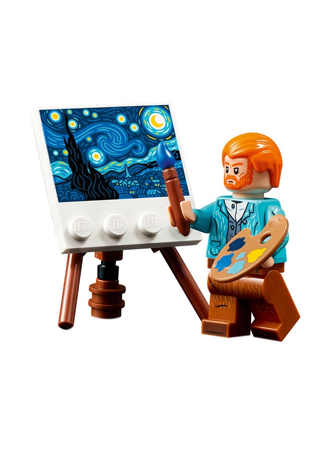 LEGO - Ideas Vincent Van Gogh – The Starry Night Building Kit; Buildable 3D Art Model For Adults; Home Decor Gift For Creative People To Build And Hang On A Wall Or Display Freestanding (2,316 Pieces) 21333 - Image 1