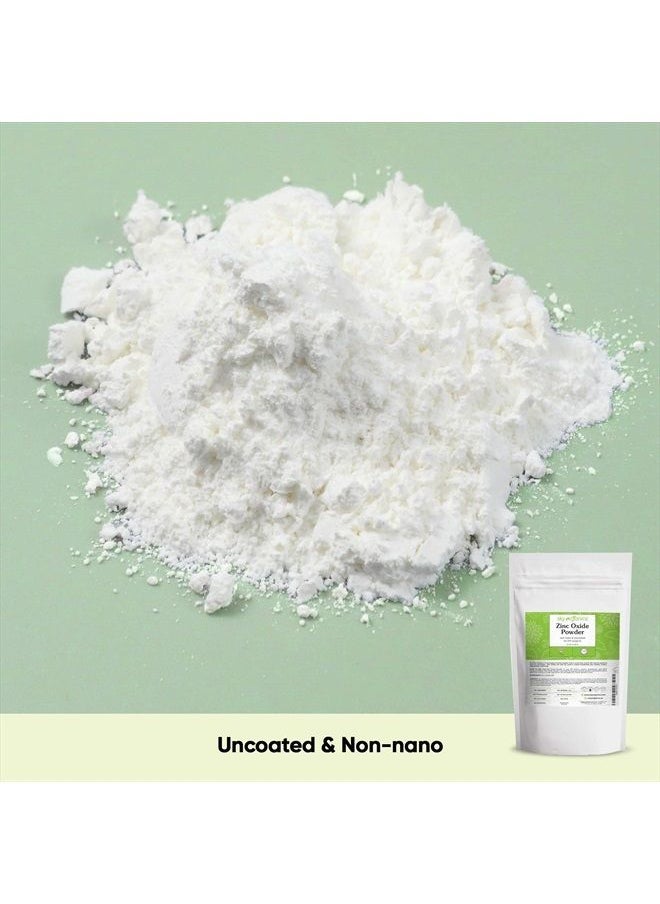 Sky Organics - Zinc Oxide Powder for Body, 100% Pure Non-Nano & Uncoated for DIY, 16 Oz. - Image 1