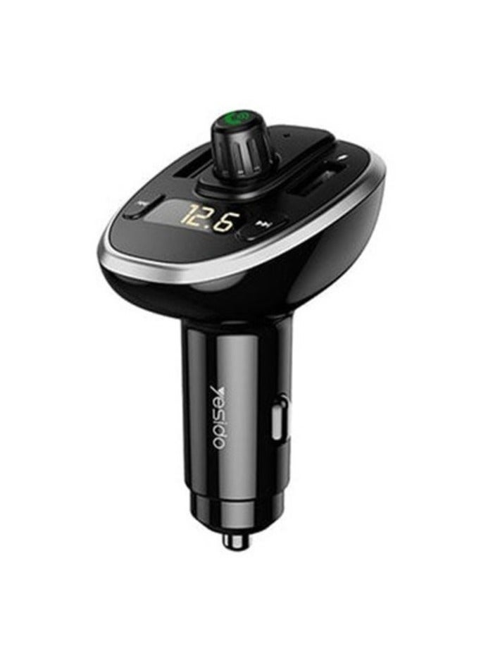 ELTRAZONE Dual-Function Y39 Car Charger with FM Transmitter – Universal Vehicle Accessory for Charging and Audio - Image 2