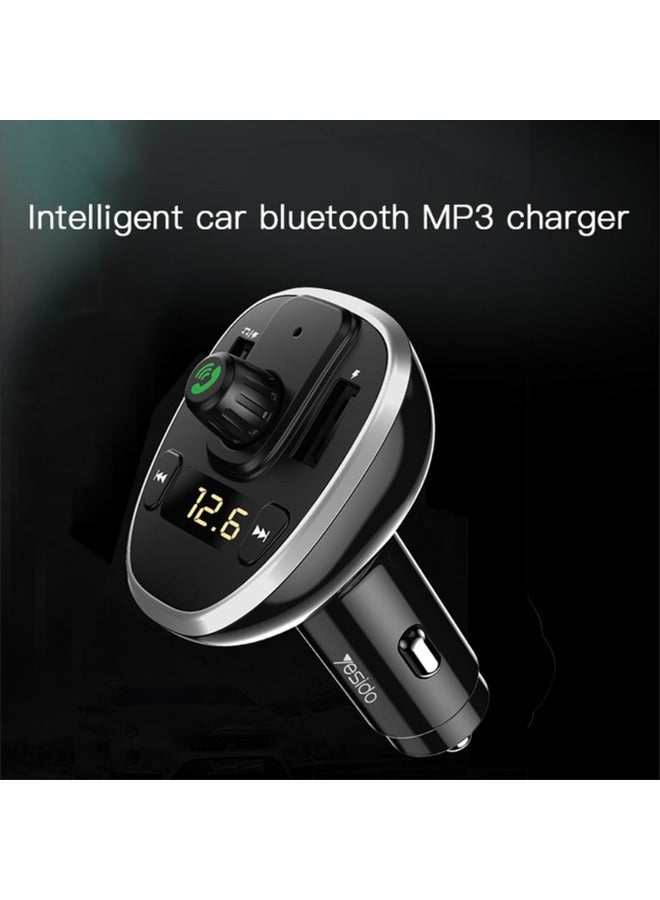 ELTRAZONE Dual-Function Y39 Car Charger with FM Transmitter – Universal Vehicle Accessory for Charging and Audio - Image 4