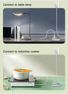 LDNIO 10 Meter Extension Cord 2 Way Universal Socket Plugs Universal Outlet 2500W Travel Home Office Extension for Outdoor/Indoor  - Image 2