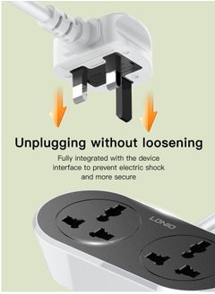 LDNIO 10 Meter Extension Cord 2 Way Universal Socket Plugs Universal Outlet 2500W Travel Home Office Extension for Outdoor/Indoor  - Image 4