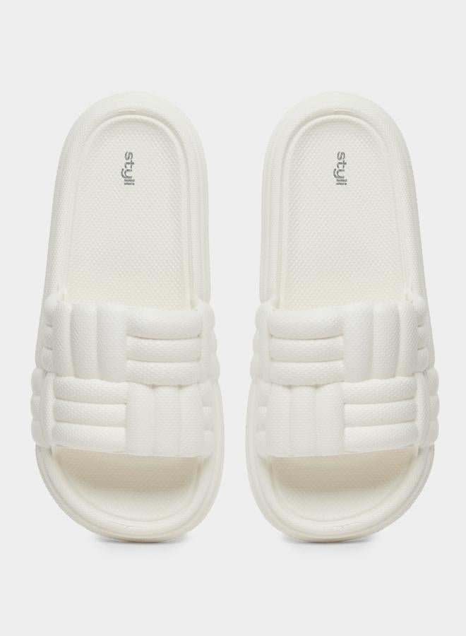 Styli Braided Slip-On Flip Flop - Image 5