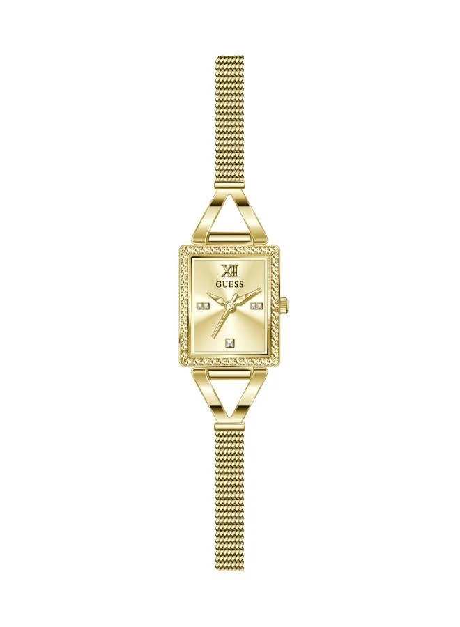 GUESS Case Crystal Dial & Mesh Bracelet  Watch