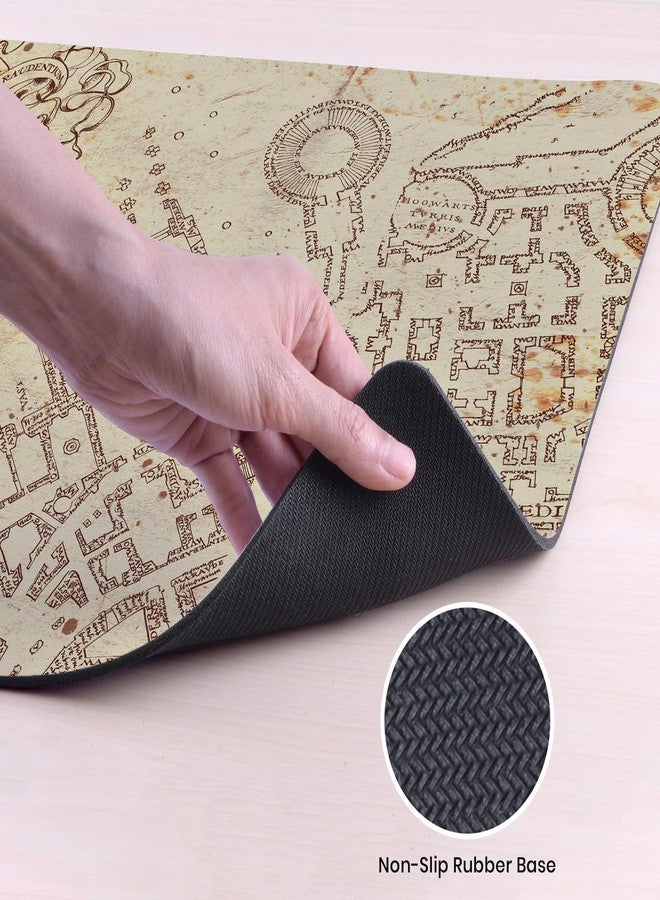 Head Case Designs Official Harry Potter The Map of the Marauder Graphics 37.4 x 15.75 x 0.16 inches (900 x 400 mm) - XL Gaming Desk PC Keyboard Mouse Pad - Image 5