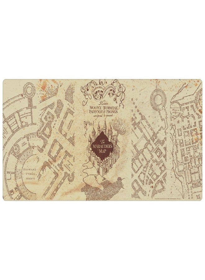 Head Case Designs Official Harry Potter The Map of the Marauder Graphics 37.4 x 15.75 x 0.16 inches (900 x 400 mm) - XL Gaming Desk PC Keyboard Mouse Pad - Image 2