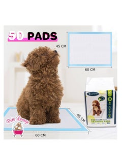 PL Smarty Pet Training Pads - Small (50 PCS / 60X45CM) - 5 Layers, Fresh Apple Scent, Non-Slip Design  - Image 2