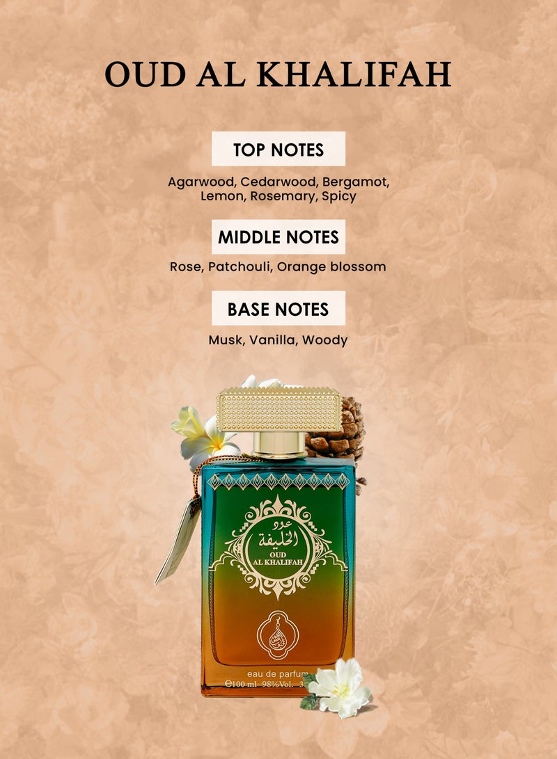mahabub OUD KHALIFA From Mahabub Perfume 100 ML - Image 2