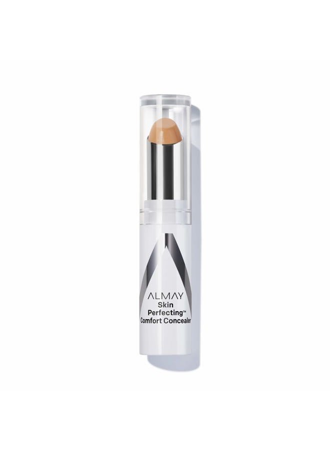 Almay Skin Perfecting Comfort Concealer, Face Makeup, Full Coverage, Natural Looking Finish, Cruelty-Free, Hypoallergenic, Dermatologist Tested, 200 Tan, 1 Count - Image 1