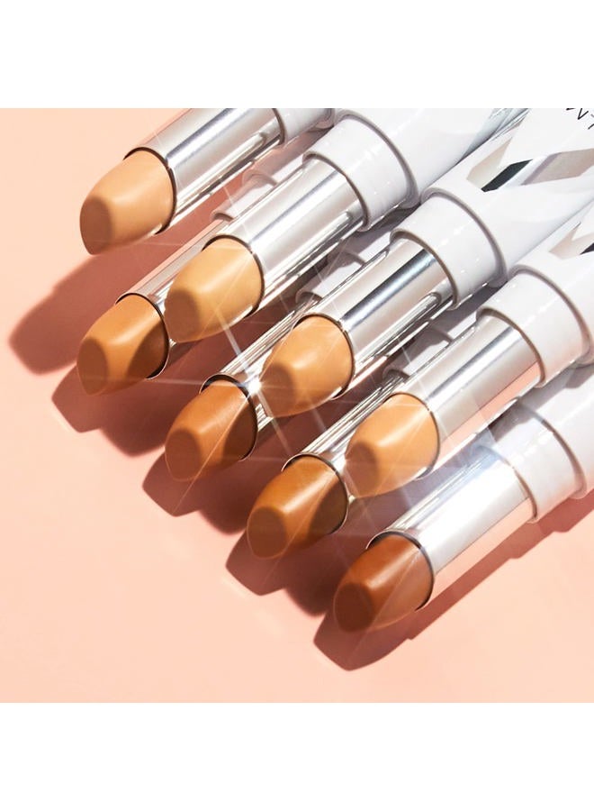 Almay Skin Perfecting Comfort Concealer, Face Makeup, Full Coverage, Natural Looking Finish, Cruelty-Free, Hypoallergenic, Dermatologist Tested, 200 Tan, 1 Count - Image 3