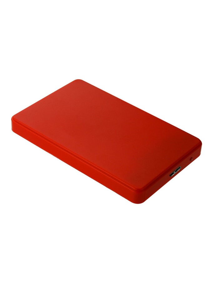 ماركة غير محددة 2.5 بوصة Usb3.0 منفذ تسلسلي صندوق القرص الصلب المحمول علبة القرص الصلب Sata الخارجية تدعم الكمبيوتر المحمول OEM - اللون: أحمر USB3.0 منفذ تسلسلي (SATA)  - Image 1