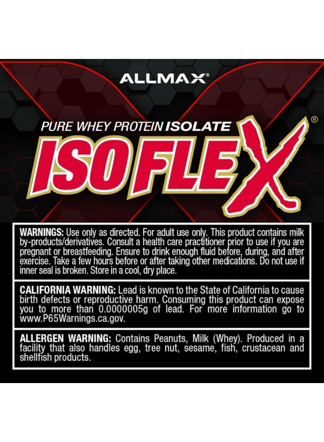 Allmax Isoflex Cookies & Cream 2.3kg Pure Whey Protein Isolate Cookies & Cream 2.27kg – 75 Servings Premium Whey Isolate Protein - Image 2