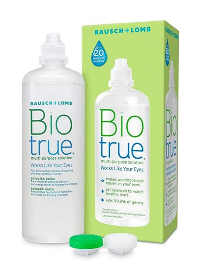 Biotrue Multi-Purpose Eye Lenses Solution From Bausch & Lomb  - 120Ml