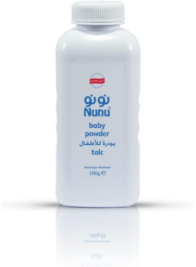 نونو بودرة أطفال نونو من التلك راحة وانتعاش 100 غرام - Image 1