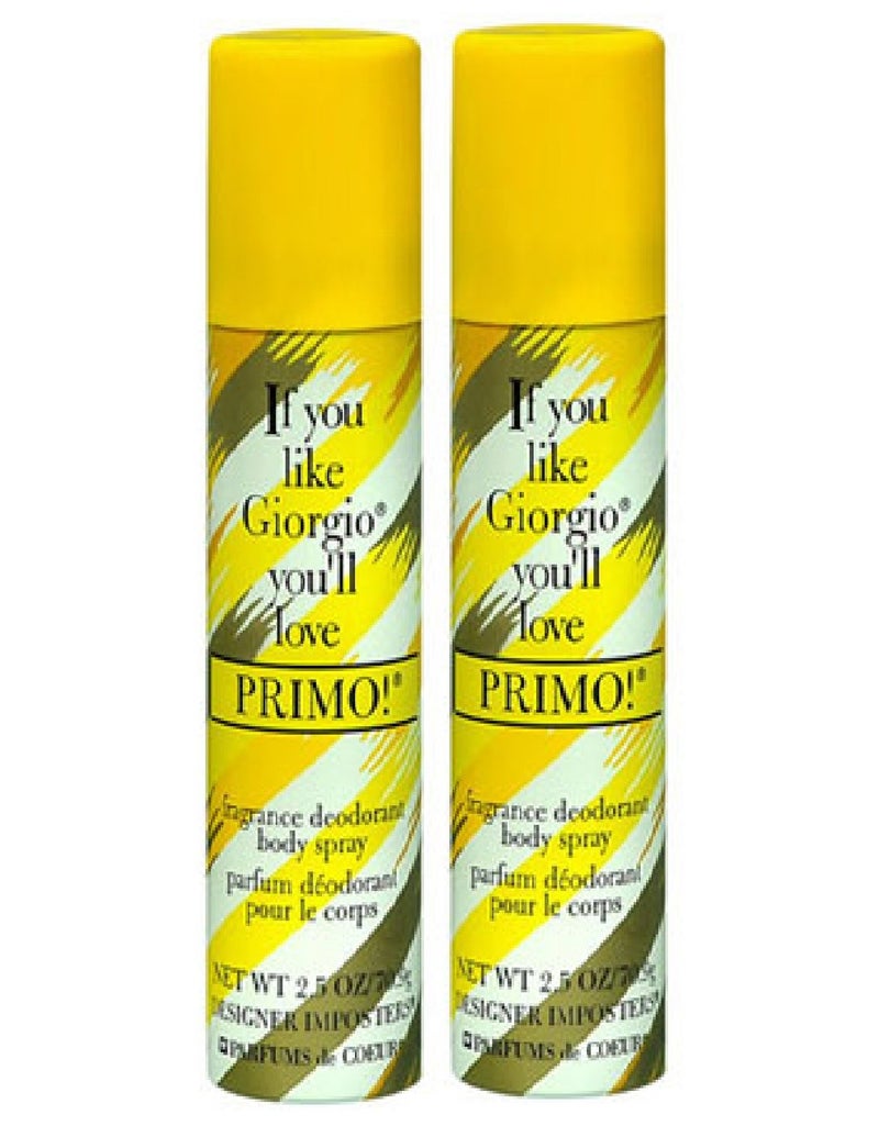 Parfums de Coeur PRIMO BODY SPRAY PACK OF 2
