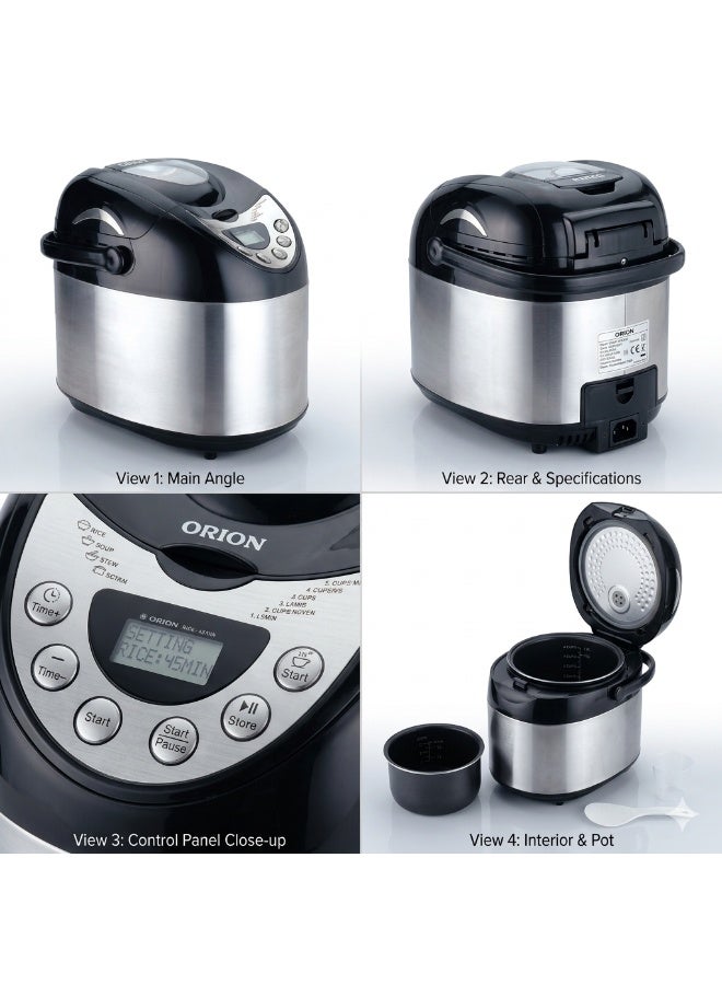 Orion Bread Maker ORION OBM-204 600W 12 menus Timer Stainless steel - Image 4