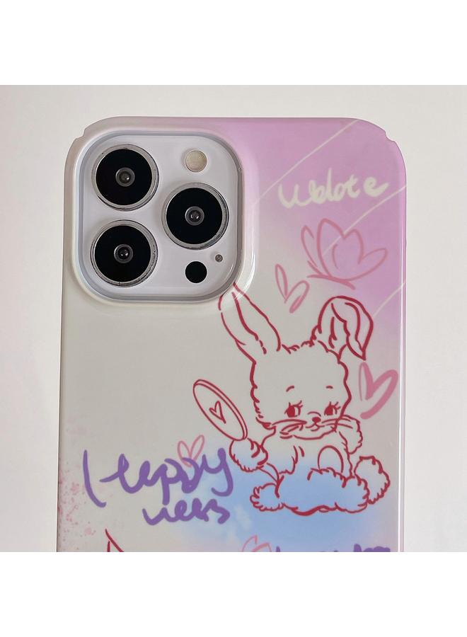 Zaboon Case For iPhone 13 Pro Max Painted Pattern PC Phone Case - Image 4