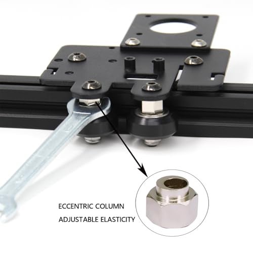 Befenybay Upgrade Direct Single Gear Extruder Support Kit Easy Print Flexible Filament for Creality Ender 5 /Ender 5 Pro/Ender 5 Plus 3D Printer (Plate -Single Gear) - Image 5