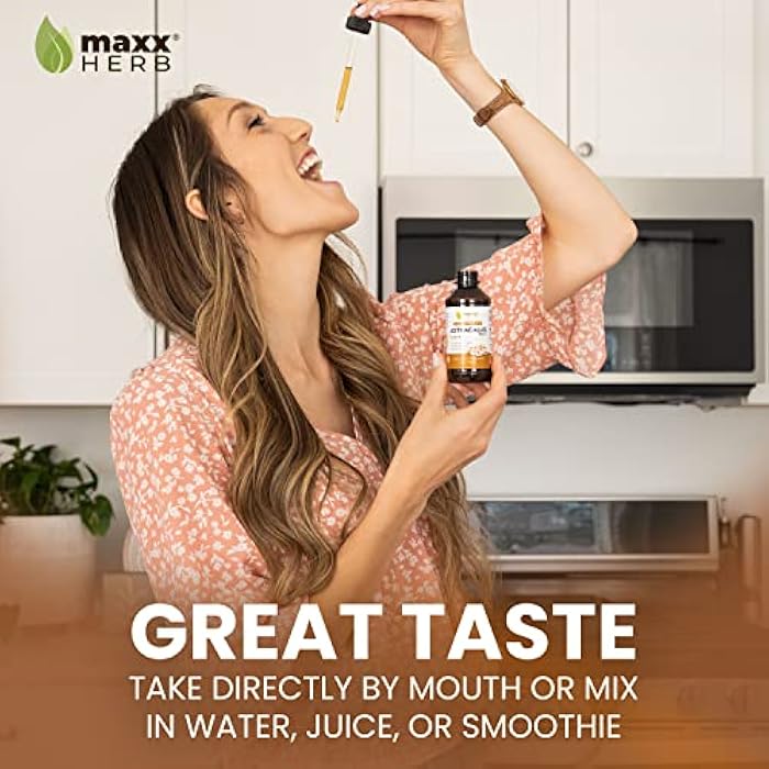 Maxx Herb Astragalus Root Extract - Max Strength Liquid Tincture Absorbs Better Than Capsules or Powder, for Immune Support and Mental Clarity - 4 Oz Bottle (60 Servings) - Image 4