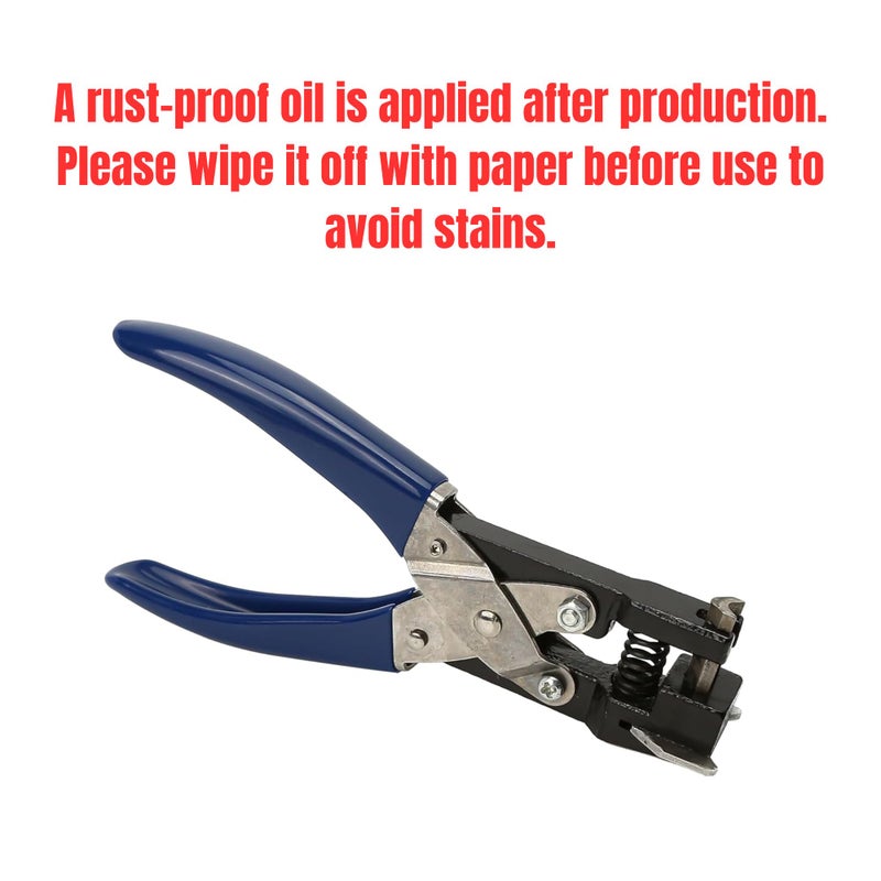 Marsrut R3 3mm Radius Heavy Duty Clipper, Corner Rounder Cutter, Used for PVC Card Cutting, Metal Heavy Duty Rounded Edge Circle Rounding Maker Clipper for PVC ATM (1PC, Blue) (6.7''x1.6'') - Image 3
