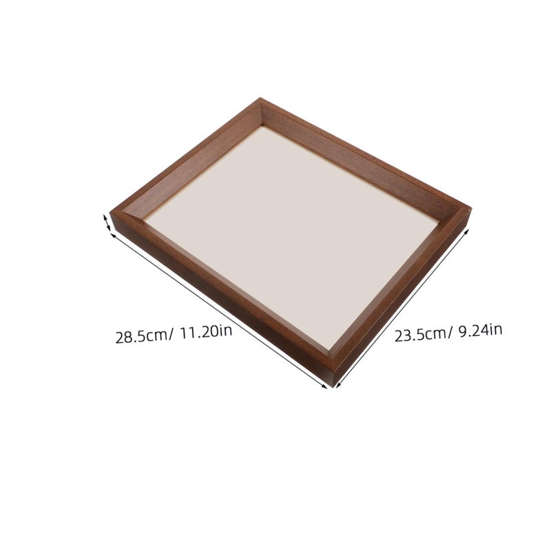 Wooden Photo Frame Set with Stable Base for Office Living Room Bedroom Decor - Image 3