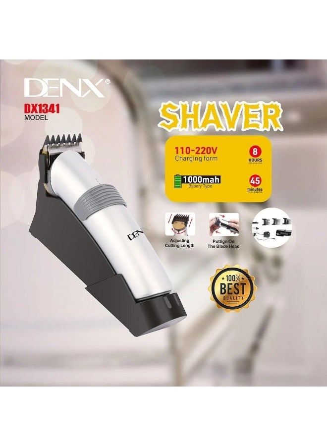 دينكس ماكينة الحلاقة الكهربائية DENX  مع بطارية بقوة 1000 مللي أمبير قابلة لإعادة الشحن وشفرة قابلة للتعديل - Image 5