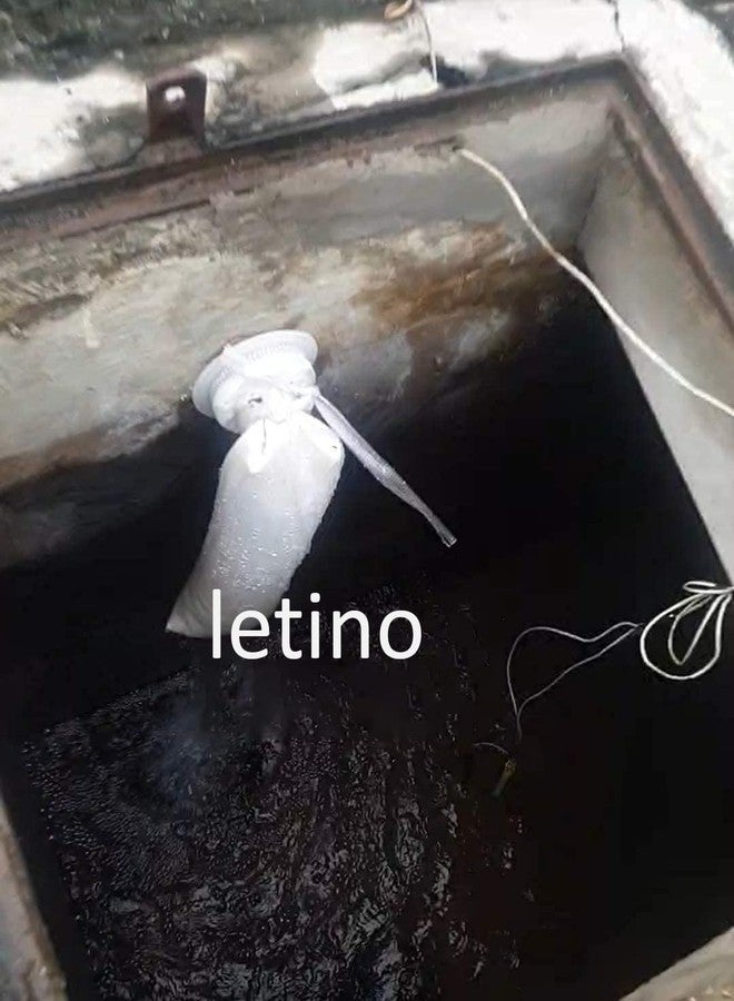 letino كيس فلتر مياه ليتينو 5 ميكرون، مناسب لأحواض أسماك الزينة بقطر 4 بوصات وطول 20 بوصة، مصنوع من اللباد، مزود بشبكة ترشيح دقيقة. - Image 4