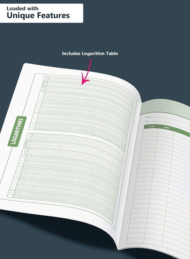 TARGET PUBLICATIONS WOODSNIPE Graph Paper Books for School | Graph Books A4 Size with Brown Cover | 56 Pages | Graph Sheets with 1 cm Square for Maths | Set of 14 Graph Copy - Image 5