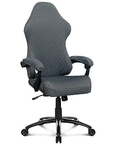 Deisy Dee NO Chair Covers Stretchy Polyester Gaming Slipcovers for Reclining Racing Chairs