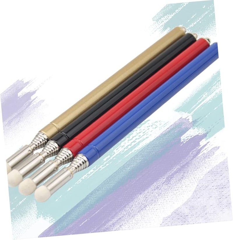 Tehaux Red Telescopic Teaching Pointer Stainless Steel Retractable Presenter for Classroom - Image 5