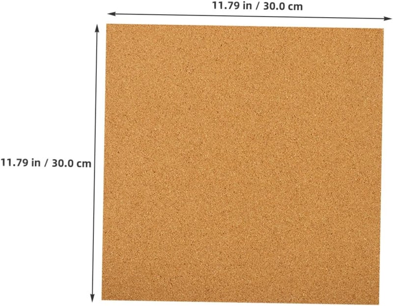 NUOBESTY 5pcs Self-Adhesive Cork Board Tiles Soundproof Wall Panels for Office Classroom Home Use Noise Reduction and Easy Installation - Image 2
