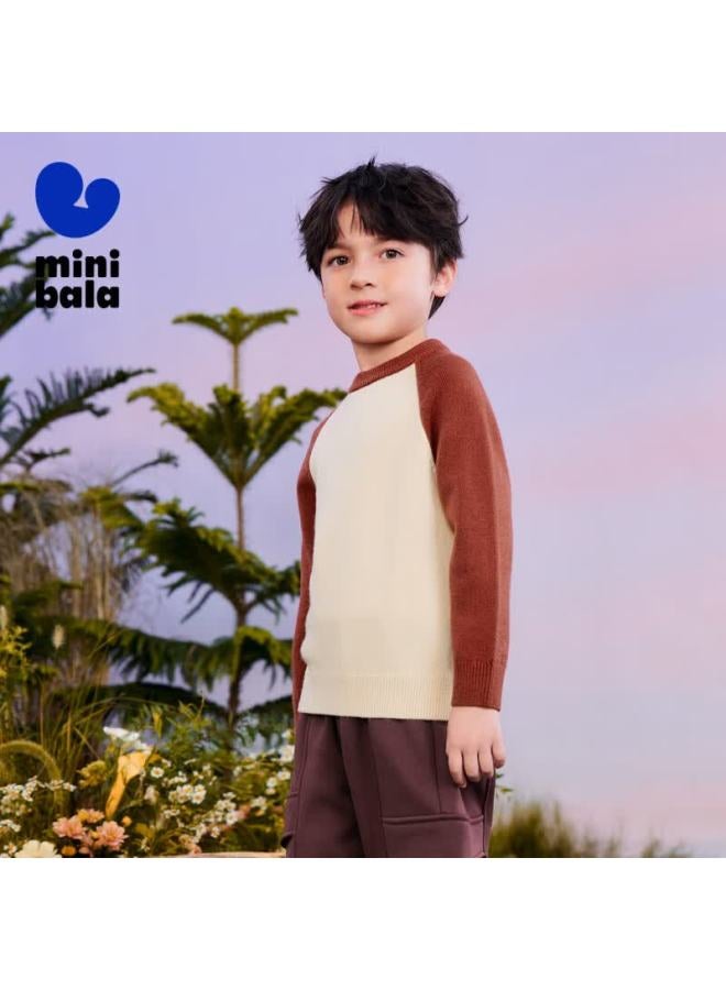 Minibala 【soft Sweater】uni Kids And Adults Family Autumn Winter Warm Knitwear - Image 1
