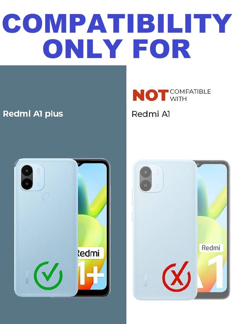 Tempered Glass Screen Protector Anti-Spy Privacy Designed For Xiaomi Redmi A1 Plus Full Screen Coverage And Bubble Free