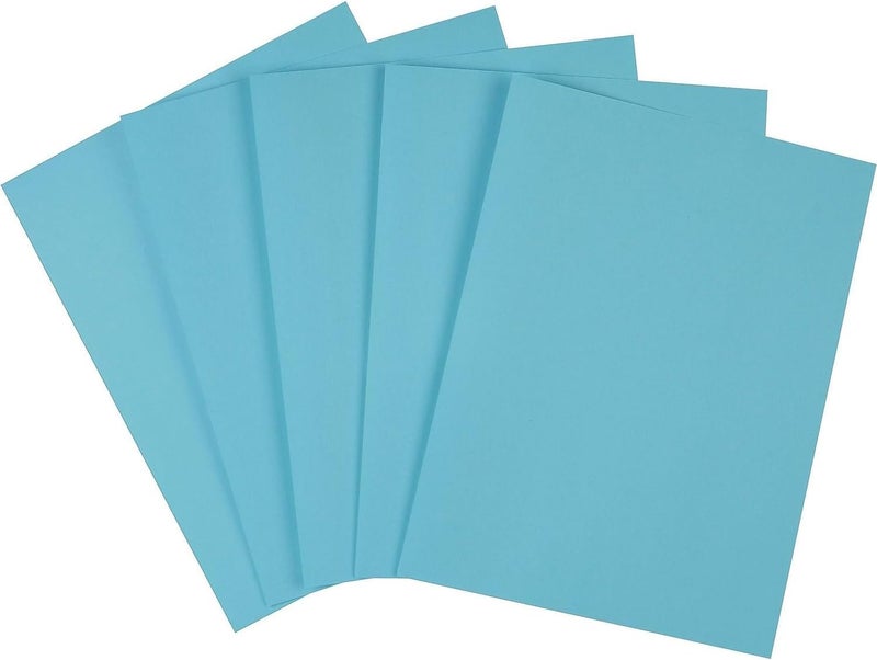 Staples Brights 24 Lb. Colored Paper Blue 500/Ream - Image 1
