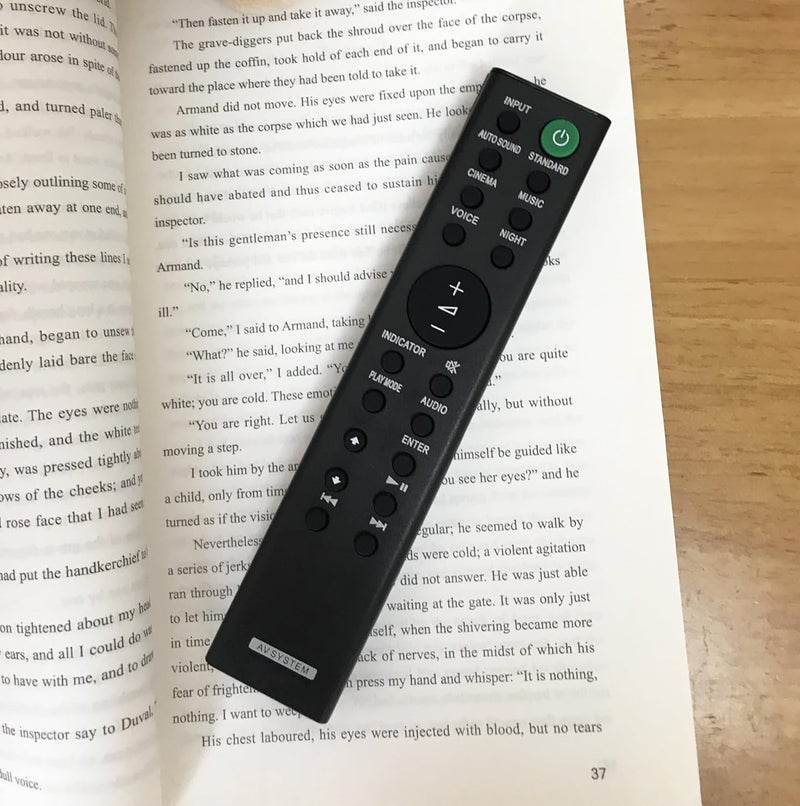 BOMAZ Replacement Remote Control for Sony HT-S100F HT-SF200 HT-SF150 Soundbar - Image 3