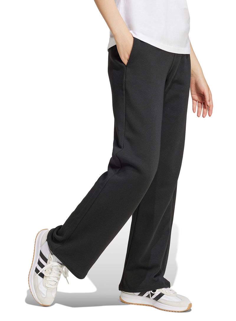 Adidas Essential Small Logo Feel Cozy Open Hem Joggers - Image 5
