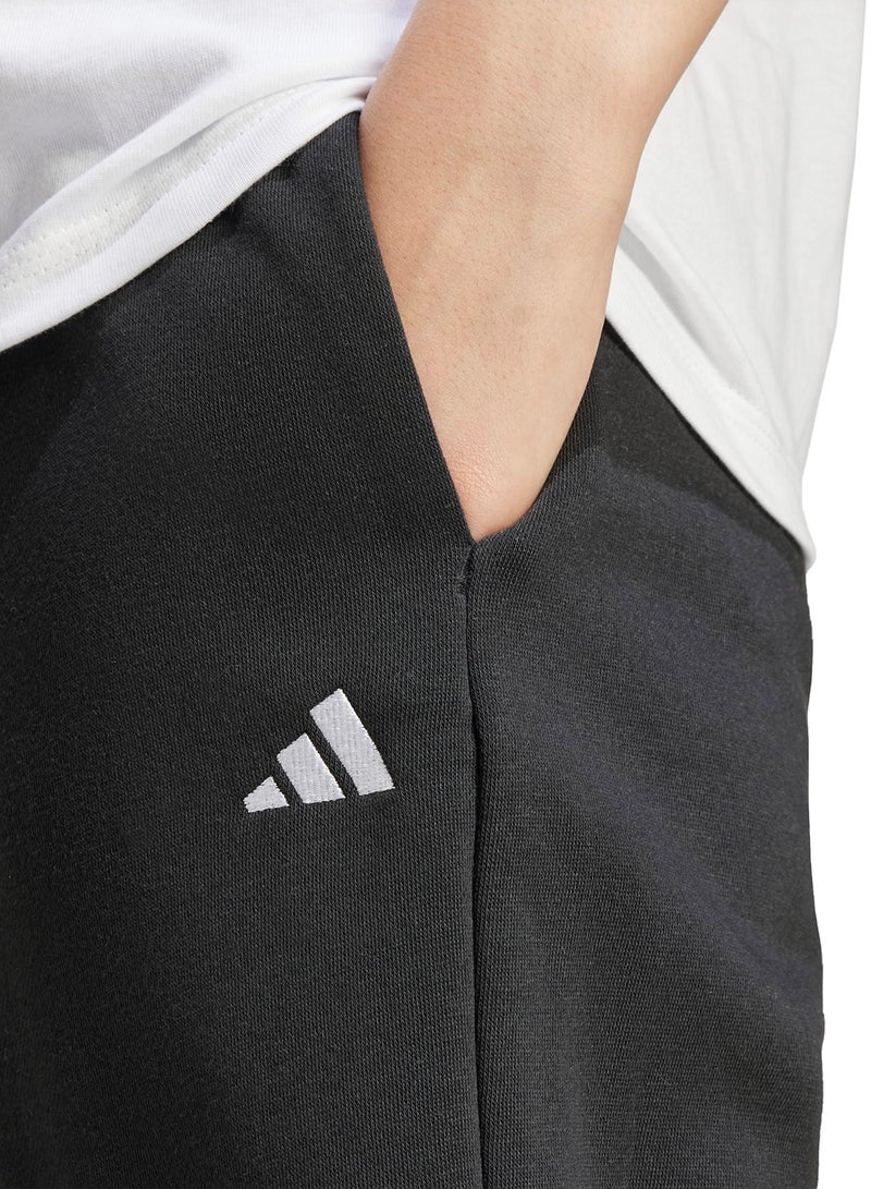 Adidas Essential Small Logo Feel Cozy Open Hem Joggers - Image 3