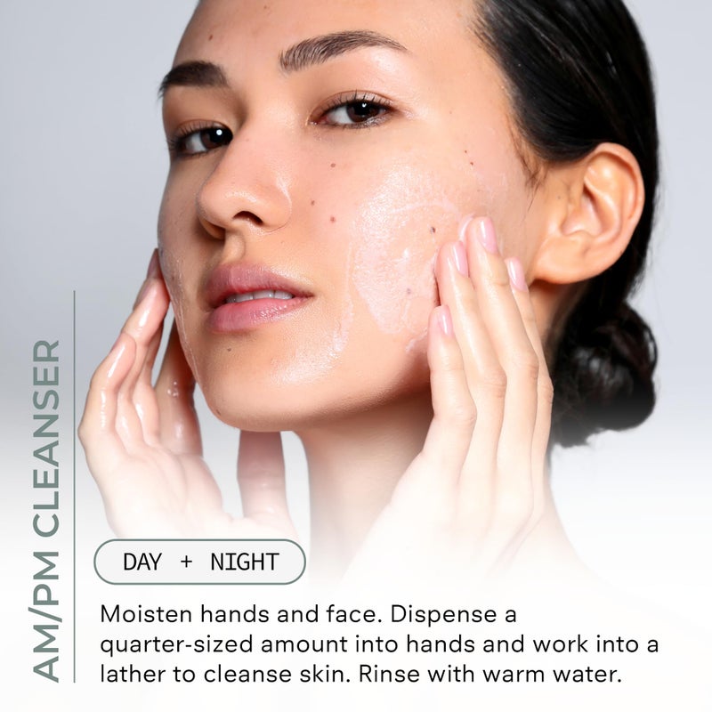 COSMEDIX Benefit Clean Gentle Face Wash Gel â€“ Hydrating Cleanser for Women & Men â€“ Moisturizing Facial Cleanser & Pore Minimizer for All Skin Types â€“ Makeup Remover for Glowing Skin â€“ 150 ml / 5 fl oz - Image 4