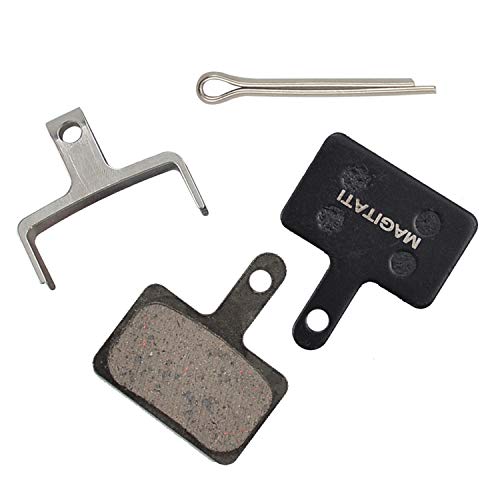 MAGITATI 4 Pairs Resin Bike Bicycle Disc Brake Pads for TRP Tektro Shimano Deore Br-M575 M525 M515 T615 T675 M505 M495 M486 M485 M475 M465 M447 M446 M445 M416 M415 M395 M375 M315 M355 C601 C501 … - Image 5