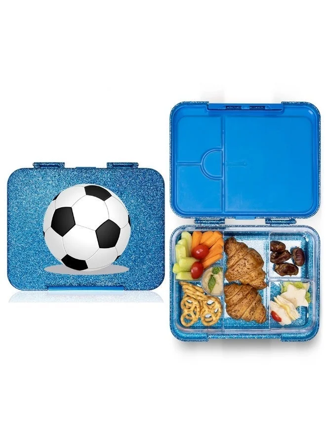 Cocobee Cocobee Bento Lunch Box, 6 Adjustable Compartments- Blue