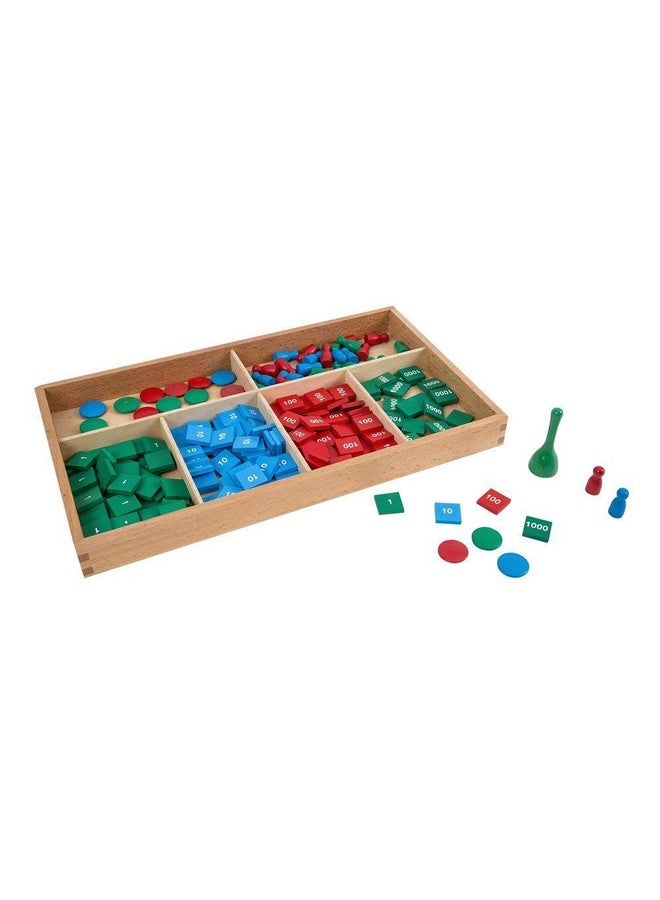 LEADER JOY Montessori Math Materials - Stamp Game For Preschool Early Learning Tool - Image 1