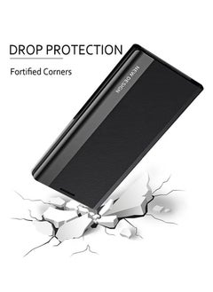 X-level Honor X9c Flip Case,Ultra Slim TPU Leather Full Body Protection Magnetic Stand Shockproof Phone Cover,Black  - Image 2