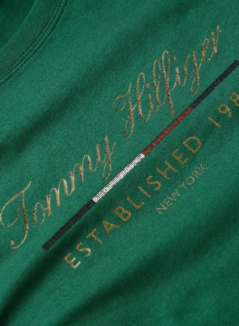 TOMMY HILFIGER Regular Fit Crew Neck T-Shirt