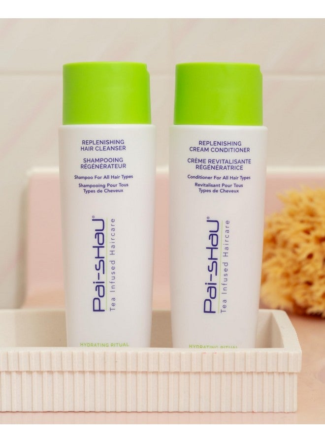 Pai-Shau Replenishing Cleanser and Conditioner Set - Hydrating Shampoo and Conditioner for All Hair Types - 2x250ml - Image 5