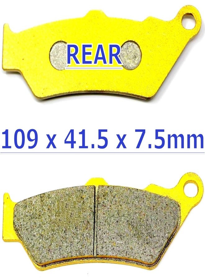 Master Chen Brake Pads for BMW R1200GS Adventure 2013 2014 2015 2016 2017 2018 / R1200 R RS RT GS Sport 2015-2018 / R1250 R RG 2019 2020 2021 2022 2023 Front Rear Brakes FA630 FA209 MC0521 - Image 3