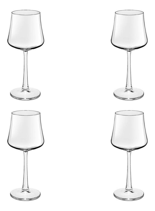 4 Piece Novum Wine Glass -Clear