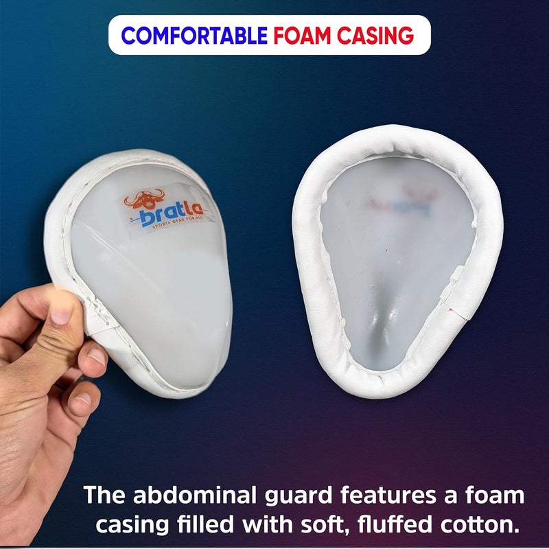 Bratla Cricket Abdominal Guard Supporter Athletic Cup Groin Protector for Men Multi Sports - Image 2
