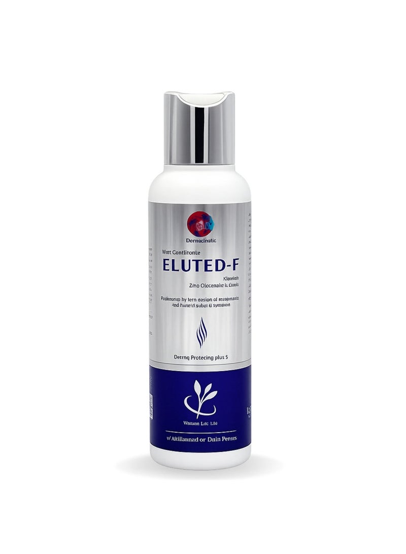 Derresthetic Eluted-F Shampoo 120 ml – Stimulates Hair Growth & Reduces Hair Fall - Image 1