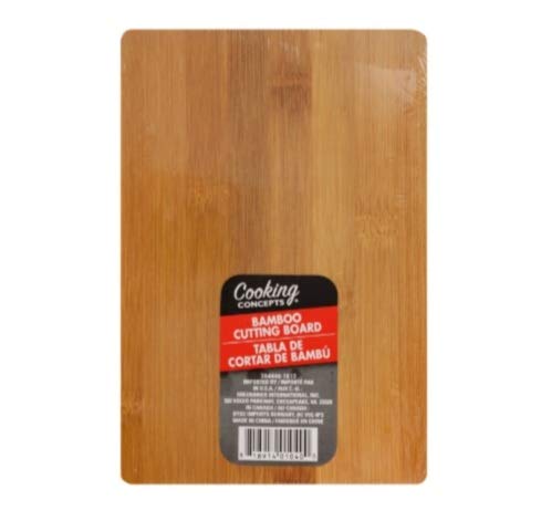 Bamboo Cutting Board 8625in x 5875in x 025in Wood